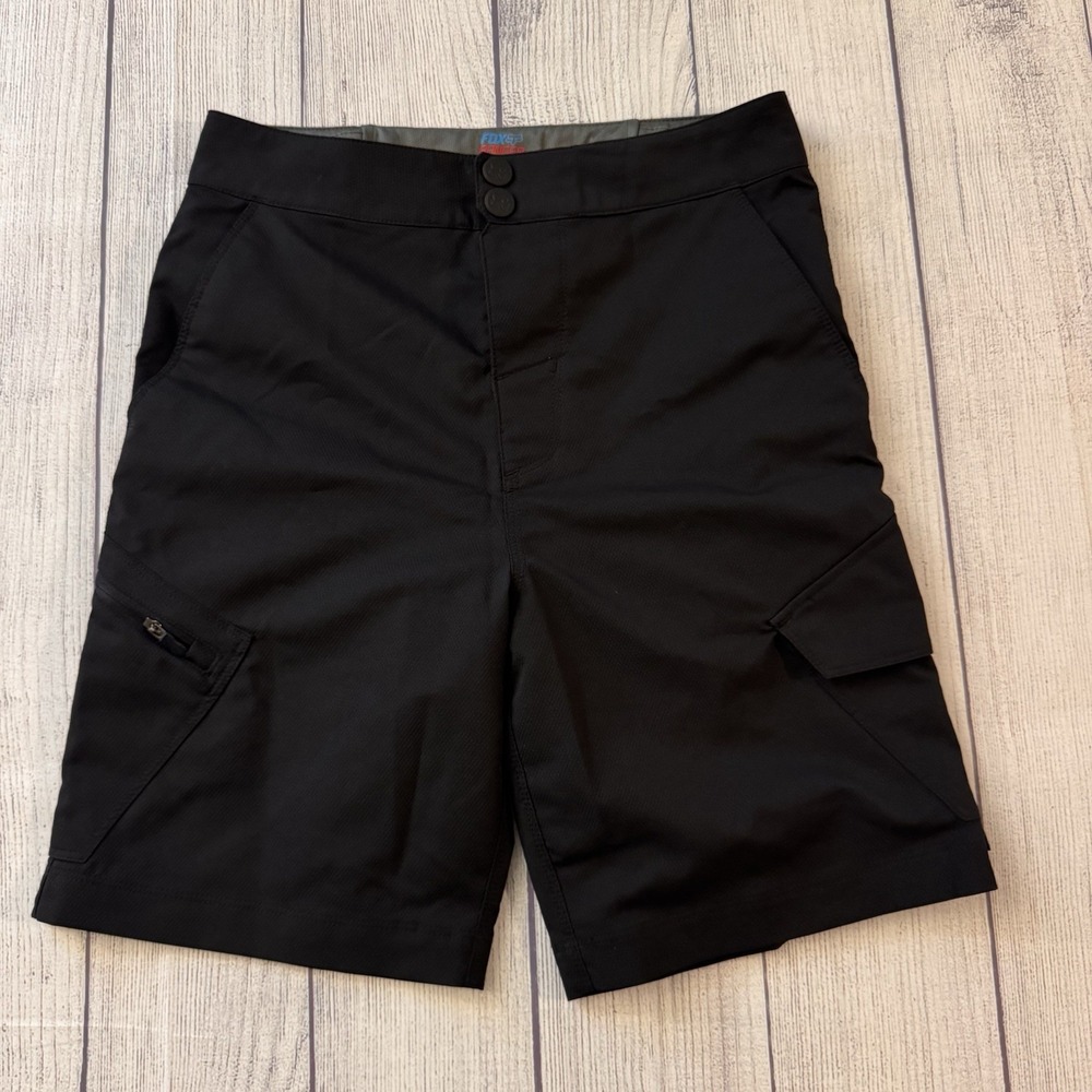 Fox Racing Ranger Boys Youth Large L Size 26 Black MTB Mountain Bike Shorts